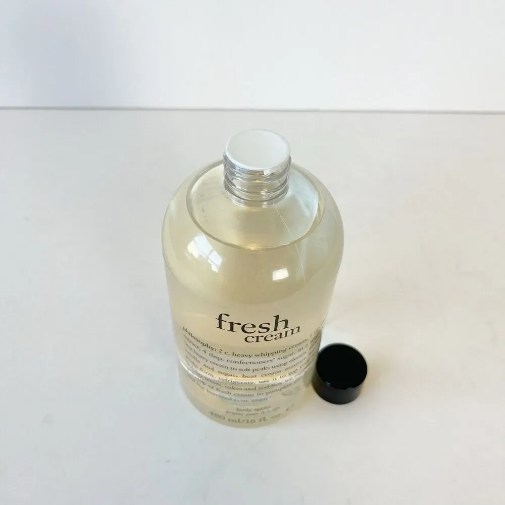 Philosophy Fresh Cream Body Spritz (480 ml/ 16 fl oz) New Sealed No Box No Pump